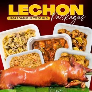 5 Trays with Lechon