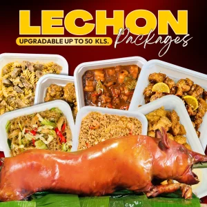 7 Trays with Lechon