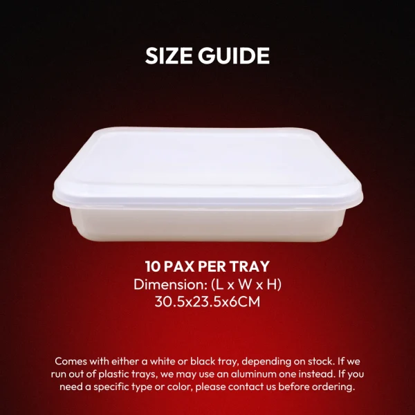 10 Trays with Lechon - Image 2