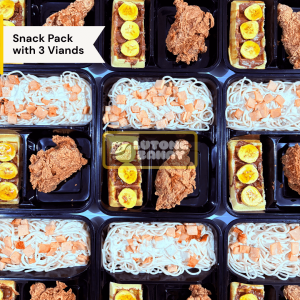 Snack Pack - 3 Viands